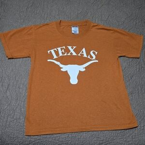 University of Texas Burnt Orange UT Longhorn T-shirt, kids M